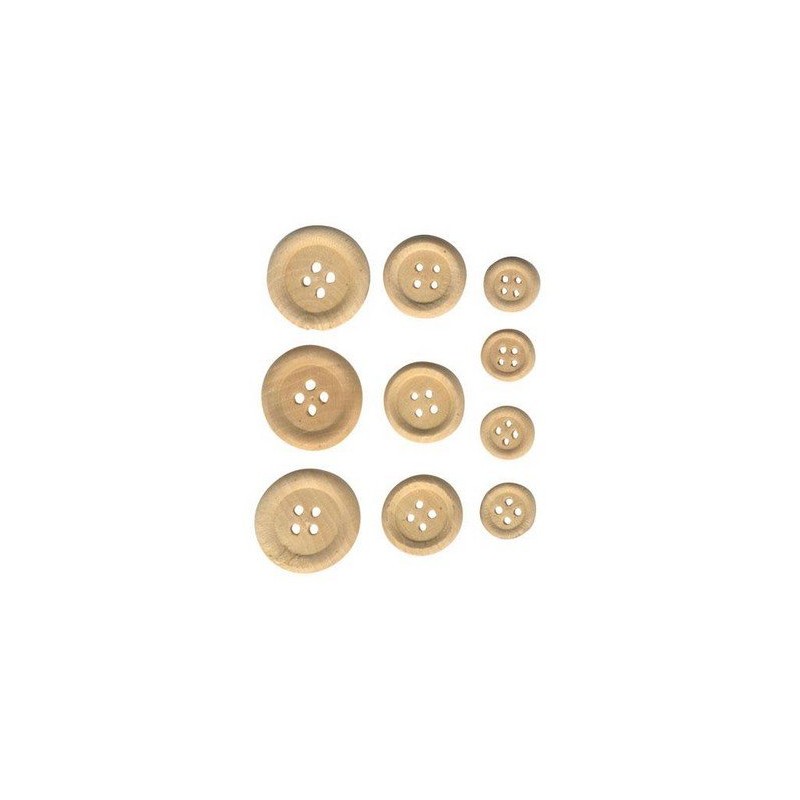 Boutons bois